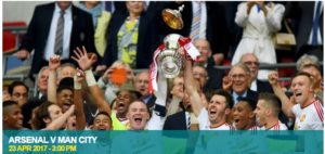 FA Cup Semi Final Arsenal v Man City 2017 