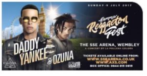 Daddy Yankee and Ozuna Wembley Arena