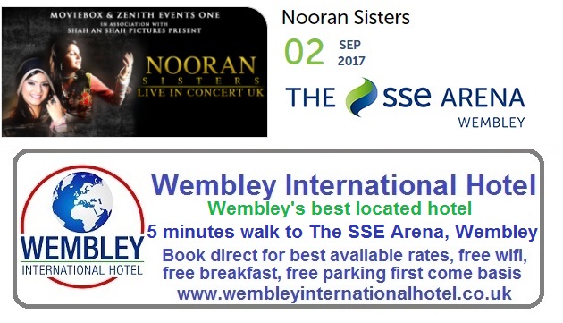 Nooran Sisters Wembley 2017