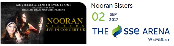 Nooran Sisters Wembley 2017