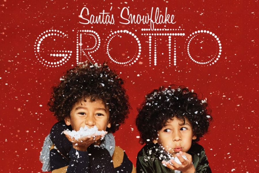 Santa's Snowflake Grotto at London Westfield Shopping Centre