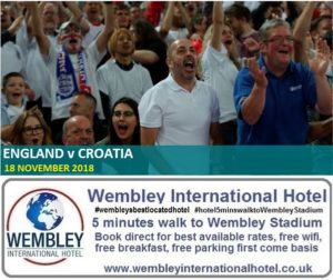 England v Croatia Wembley Nov 2018
