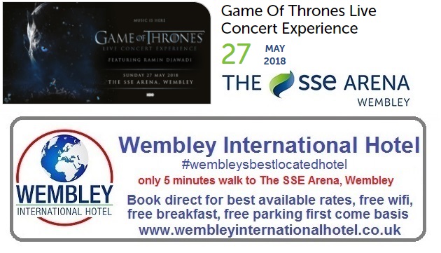 Game of Thrones Live Wembley 2018