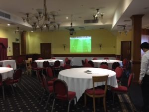Wembley International Hotel watch live football on large