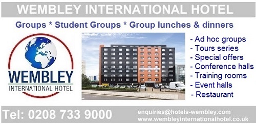 Wembley International Hotel rates for groups