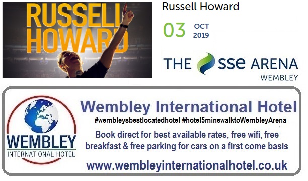 Russell Howard SSE Arena Oct 2019