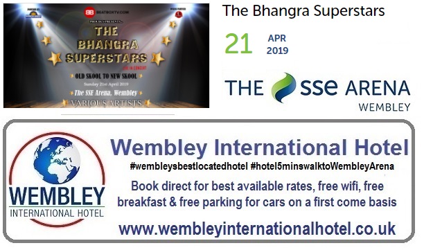 Bhangra Superstars Wembley Arena 2019