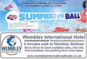 Wembley Stadium Capital Summer Ball 2019