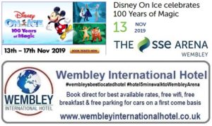 Wembley Arena Disney On Ice 2019