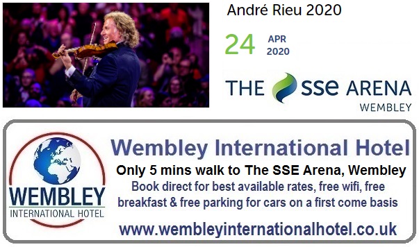 Wembkey Arena Apr 2020 Andre Rieu