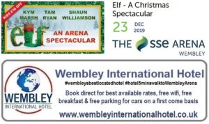 Wembley Arena Elf Christmas Spectacular 23 Dec 2019