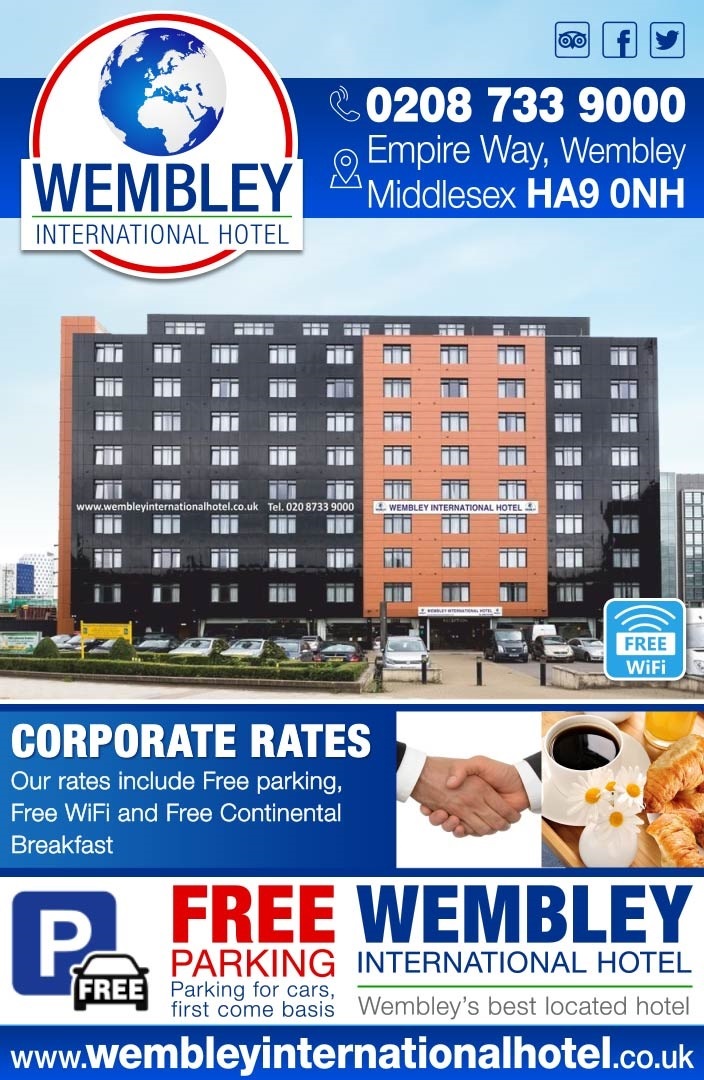 Corporate rates Wembley International Hotel