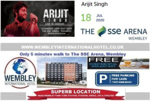 Wembley Arena July 2020 Arjit Singh
