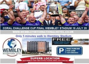 Wembley Stadium July 2020 Coral Challenge Cup Final