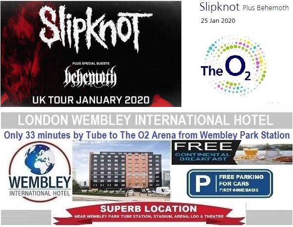 O2 Arena London Slipknot