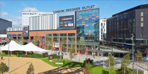 London Designer Outlet in Wembley Park – shopping destination offering discounts for Wembley International Hotel guests