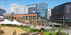 London Designer Outlet in Wembley Park – shopping destination offering discounts for Wembley International Hotel guests